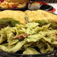 Photo taken at Stone Oven Gourmet Sandwiches &amp;amp; Salads by John E. on 11/21/2012