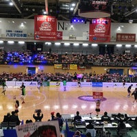 Photo taken at Esforta Arena Hachioji by あかめ on 5/3/2018