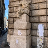 Photo taken at Statua di Pasquino by Crystal K. on 10/6/2022