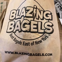 Photo taken at Blazing Bagels by Martin M. on 4/13/2019