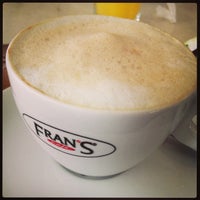 Photo taken at Fran&amp;#39;s Café by Gui B. on 4/24/2013