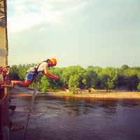 Photo taken at Ropejump Без Меж by Andrew M. on 6/25/2013