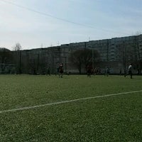 Photo taken at Стадион школы № 41 by Alya L. on 5/1/2017