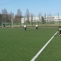 Photo taken at Стадион школы № 41 by Alya L. on 5/1/2017