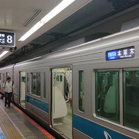 Photo taken at Odakyu Platforms 8-9 by sgm0205〈sagami0205〉 (. on 8/24/2019
