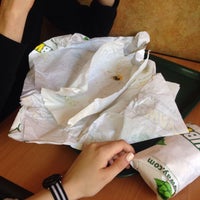 Photo taken at SUBWAY by Даша А. on 5/26/2016
