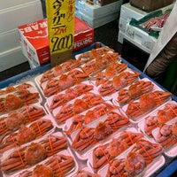 Photo taken at Naka-Minato Fish Market by Yujiro O. on 12/31/2023