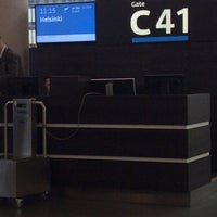 Photo taken at Gate C41 by slys on 2/17/2017