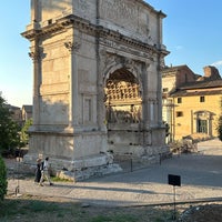 Photo taken at Arch of Titus by Cari on 9/8/2023