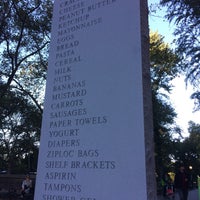 Photo taken at Memorial by David Shrigley by Cari on 10/10/2016