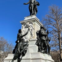 Photo taken at General Marquis de Lafayette Monument by Cari on 4/2/2022