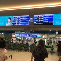Photo taken at Nishitetsu-Fukuoka (Tenjin) Station (T01) by Sumiyoshi I. on 7/31/2018