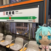 Photo taken at JR Musashi-Sakai Station by 有規 い. on 7/19/2023