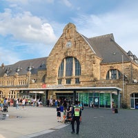 Photo taken at Aachen Main Station by Sandy W. on 7/30/2022