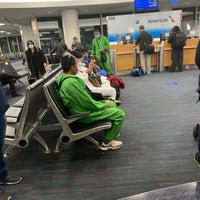 Photo taken at American Airlines Check-in by Taneshia C. on 1/16/2021