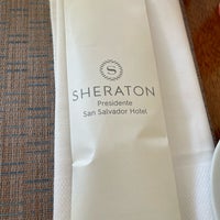 Photo taken at Hotel Sheraton Presidente San Salvador by Ninoska C. on 3/26/2022