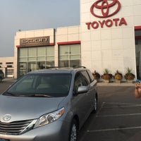 Photo taken at Luther Brookdale Toyota by Iurie G. on 8/21/2015