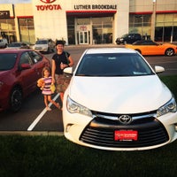 Photo taken at Luther Brookdale Toyota by Iurie G. on 8/29/2015