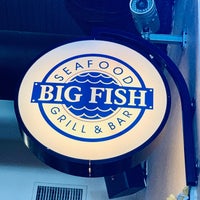 Снимок сделан в Big Fish Seafood Grill &amp;amp; Bar пользователем Kim J. 2/1/2021