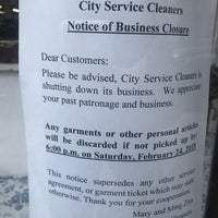 Photo taken at City Service Cleaners by Johanna S. on 2/2/2018