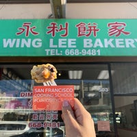 Photo taken at Wing Lee Bakery 永利饼家 by Johanna S. on 9/21/2019