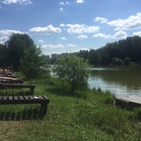 Photo taken at Алексеевский (Булганинский) пруд by Ekaterina R. on 6/20/2016