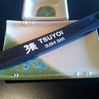 Photo taken at Tsuyoi Sushi Bar by Johnny S. on 11/24/2012