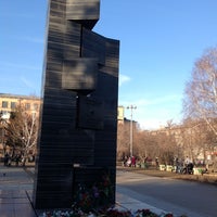 Photo taken at Памятник иркутянам, погибшим при исполнении воинского долга by Hank V. on 4/19/2013