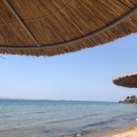 Photo taken at Aigaio Beach Bar by Ebru Ü. on 7/14/2023