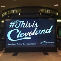 Photo taken at Cleveland Hopkins International Airport (CLE) by Matthew S. on 4/15/2015