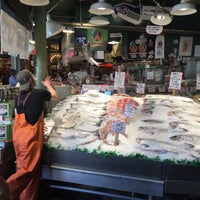Photo taken at Pike Place Fish Market by William S. on 4/7/2016