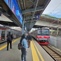 Photo taken at Stasiun Tanah Abang by Kunio on 1/8/2024