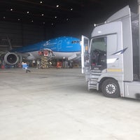 Photo taken at KLM Hangar 11 by Peter B. on 8/2/2017
