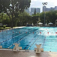 Photo taken at Farrer Park Swimming Complex by TravisD on 5/24/2014