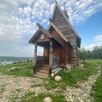 Photo taken at Церковь Воскресения (деревянная) by Mark C. on 8/19/2021