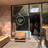 Photo taken at Café Reine Garçon by Marie-Julie G. on 8/8/2018