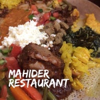 Photo taken at Mahider Ethiopian Restaurant and Market by Holly R. on 4/30/2014