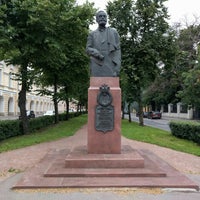 Photo taken at Academician Pavlov Monument by Igor V. on 7/22/2016