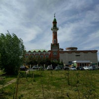 Photo taken at Закабанная мечеть им. 1000-летия принятия Ислама by Igor V. on 5/31/2016
