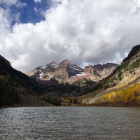 Photo taken at Maroon Bells Guide &amp; Outfitters by Brooke G. on 10/3/2016