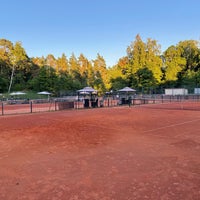 Photo taken at Kalastajatorpan tennisklubi by Timo S. on 6/30/2022