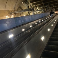 Photo taken at Rosslyn Metro Station by Junxiao S. on 4/9/2024