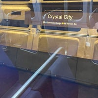 Photo taken at Crystal City Metro Station by Les R. on 10/31/2023