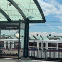 Photo taken at RTD Rail - Peoria Station by Les R. on 6/24/2021