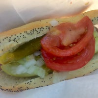 Photo taken at Kim &amp;amp; Carlo&amp;#39;s Chicago Style Hot Dogs by Mike D. on 7/10/2018