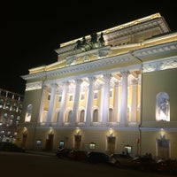 Photo taken at Alexandrinsky Theatre by Alexey G. on 10/25/2015