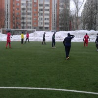 Photo taken at Футбольное поле ЛФЛ by Алексей on 3/17/2013
