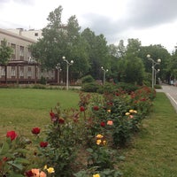 Photo taken at Постовая аллея by Mariya R. on 5/25/2014