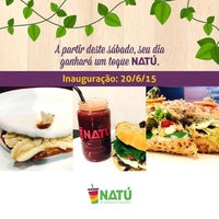 Foto tirada no(a) Natú Sucos e Alimentação Saudável por Daniela C. em 7/8/2015