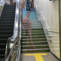 Photo taken at Sakaisuji Line Dobutsuen-mae Station (K19) by ひとりざけ on 1/15/2023